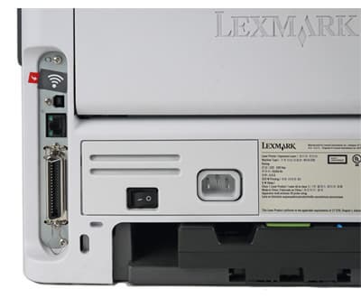 Lexmark MS310dn, интерфейсные разъемы