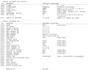 список установок