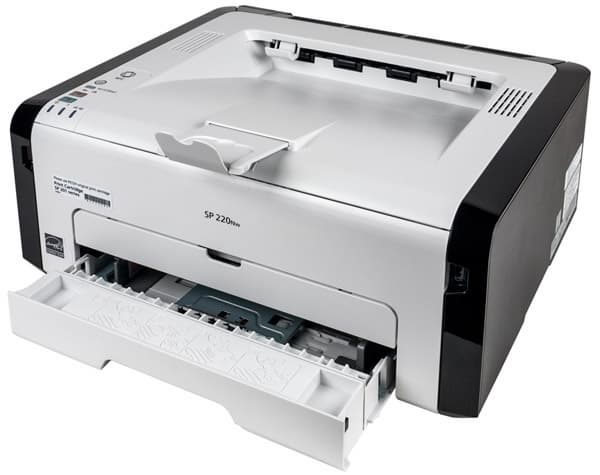 Ricoh SP 220Nw, лоток