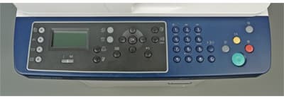 МФУ Xerox WC3325DNI, панель управления