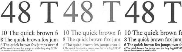 МФУ Xerox WC3615, образцы печати