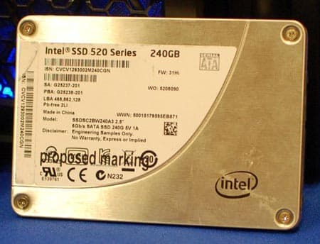 Фото дня: SSD Intel серии 520