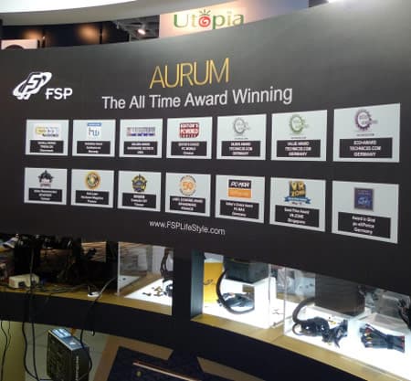 Computex 2011: блоки питания FSP AURUM