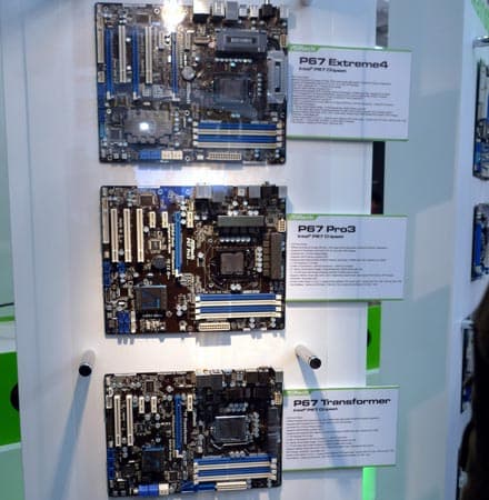 Платы P67 Extreme4, P67 Pro3 и P67 Transformer