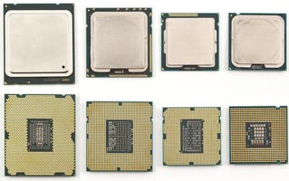 процессоры Intel в корпусах LGA2011, LGA1366, LGA1155 и LGA775