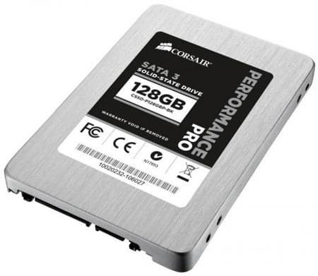 Твердотельные накопители Corsair Performance Pro оснащены интерфейсом SATA 6 Гбит/с