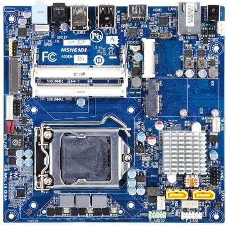 Системная плата GIGABYTE GA-MSH61DI