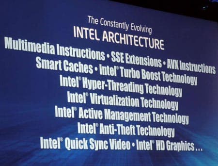 Более количество транзисторов позволяло совершенствовать процессоры.