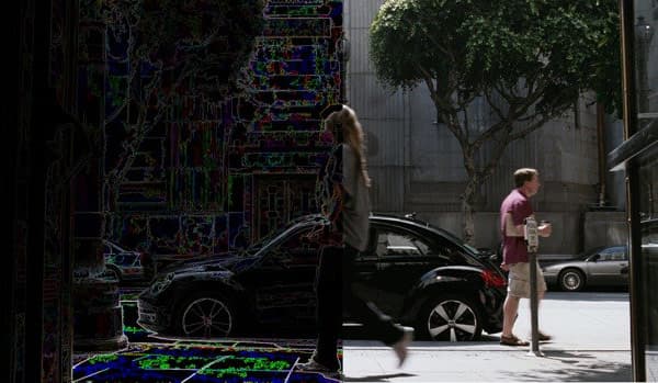 Использование векторного представления помогает повысить степень сжатия видео