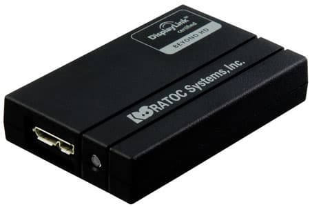 Адаптер Ratoc REX-USB3HDMI «из USB 3.0 в HDMI» поддерживает разрешение 2048 x 1536 пикселей