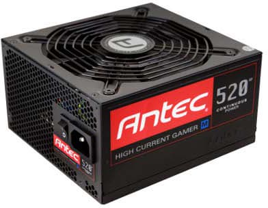 В серию блоков питания Antec High Current Gamer M вошли модели мощностью 400, 520 и 620 Вт