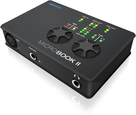 Начались продажи звукового интерфейса MOTU MicroBook II