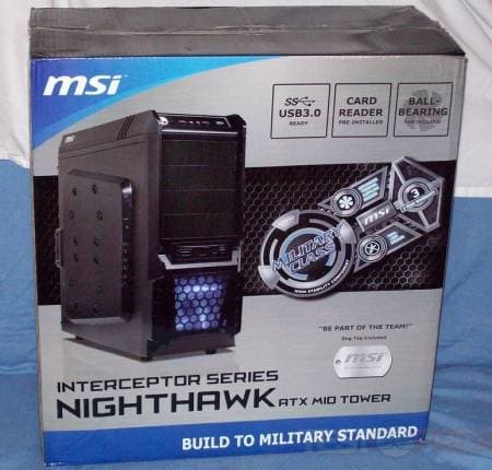 Корпус MSI Interceptor Nighthawk