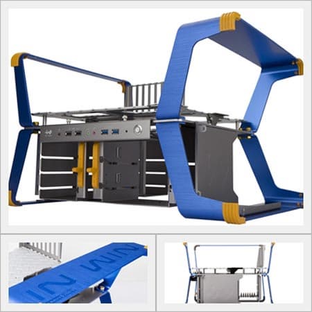 Корпус In Win XFrame открывает доступ ко всем компонентам компьютера