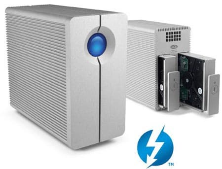 LaCie анонсирует продукты с поддержкой Thunderbolt: 2big Thunderbolt и eSATA Hub Thunderbolt 