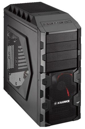 В корпусе для ПК Xilence Black Hornet предусмотрена горячая замена накопителей