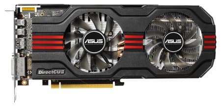Видеокарта ASUS Radeon HD 7870 DirectCu II TOP