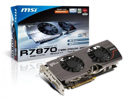 Видеокарта MSI R7850 TwinFrozr III