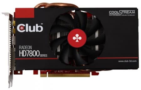 Видеокарта Club 3D Radeon HD 7800