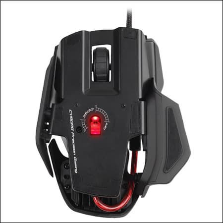 В мыши Mad Catz R.A.T.3 используется оптический сенсор Avago 3090