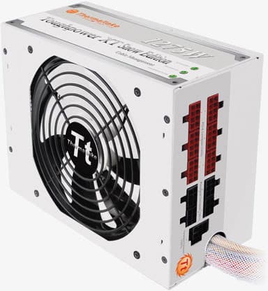 Thermaltake окрашивает блок питания Toughpower XT 1275W Platinum Snow Edition в белый цвет