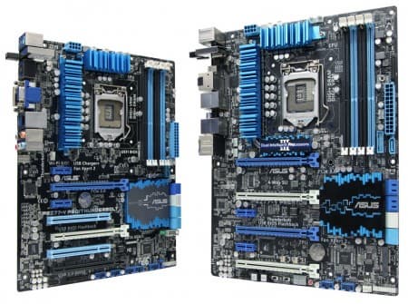 Системные платы ASUS P8Z77-V PREMIUM и P8Z77-V PRO/THUNDERBOLT