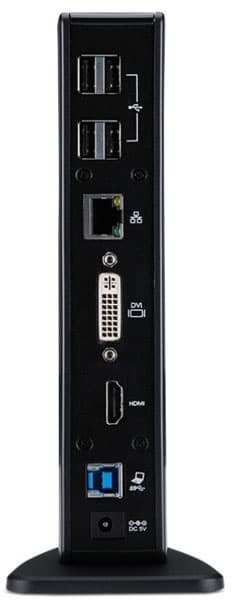 В стыковочной станции Acer с интерфейсом USB 3.0 используется чипсет DisplayLink 