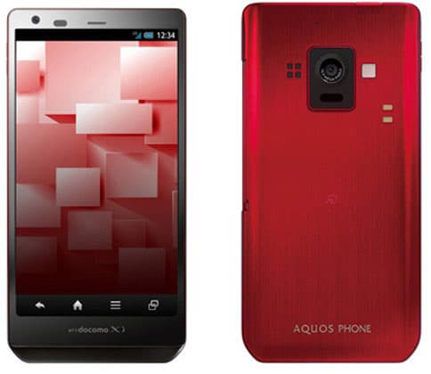Разрешение экрана Sharp Aquos Phone Zeta SH-02E равно 1280×720 пикселей