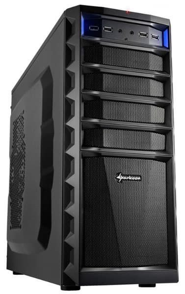 Ассортимент Sharkoon пополнили корпуса REX8 Value и REX8 Economy, принадлежащие категории midi-tower