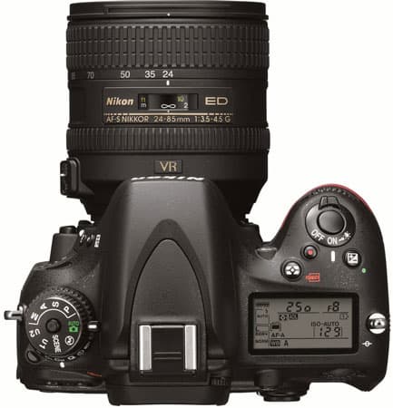 Представлена полнокадровая зеркальная камера Nikon D600