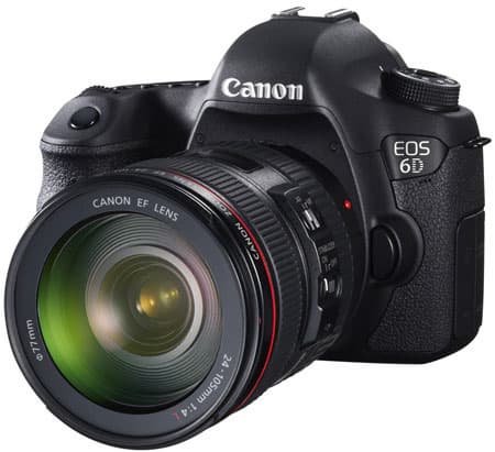 Canon EOS 6D — самая легкая и компактная полнокадровая зеркальная камера в ассортименте японского производителя