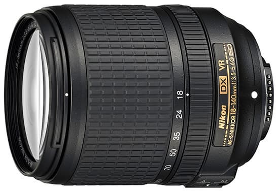 Цена объектива AF-S DX Nikkor 18—140mm f/3.5—5.6G ED VR — $600