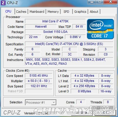 Появилась более детальная информация о производительности процессора Intel Haswell Core i7-4770K