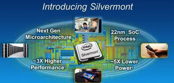 Представлена микроархитектура Intel Silvermont