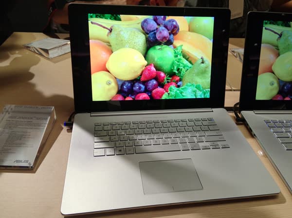 Производитель отмечает использование в дисплее Asus Zenbook NX500 технологии VisualMaster