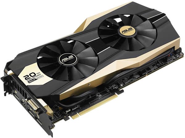 Выпуском 3D-карты Asus GTX 980 20th Anniversary Gold Edition компания Asus отметила 20 лет со дня выпуска своей первой 3D-карты