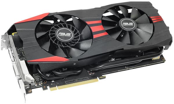 Графический процессор 3D-карты Asus GeForce GTX 960 DirectCU II OC Black будет разогнан производителем