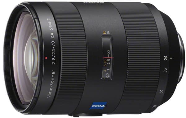 Объектив Zeiss Vario-Sonnar T* 24-70mm F2.8 ZA SSM II (SAL2470Z2) стоит $2100, Zeiss Vario-Sonnar T* 16-35mm F2.8 ZA SSM II (SAL1635Z2) — $2250 class=