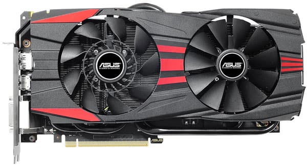 Графический процессор 3D-карты Asus GeForce GTX 960 DirectCU II OC Black будет разогнан производителем