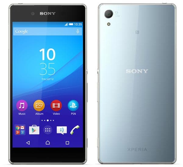 Смартфон Sony Xperia Z4 весит 144 г