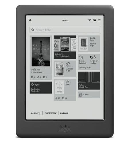 Kobo представила электронную книгу Touch 2.0