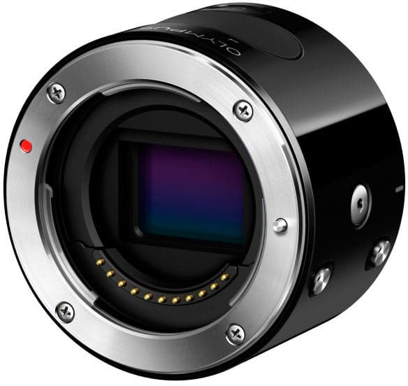 Olympus Air — камера, присоединяемая к смартфону и рассчитанная на объективы системы Micro Four Thirds 