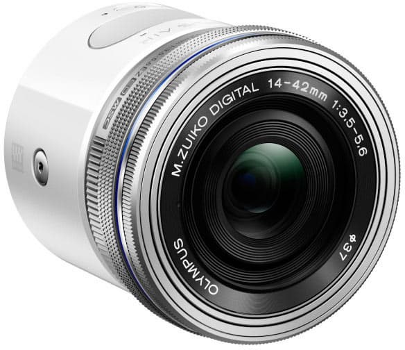 Olympus Air — камера, присоединяемая к смартфону и рассчитанная на объективы системы Micro Four Thirds 