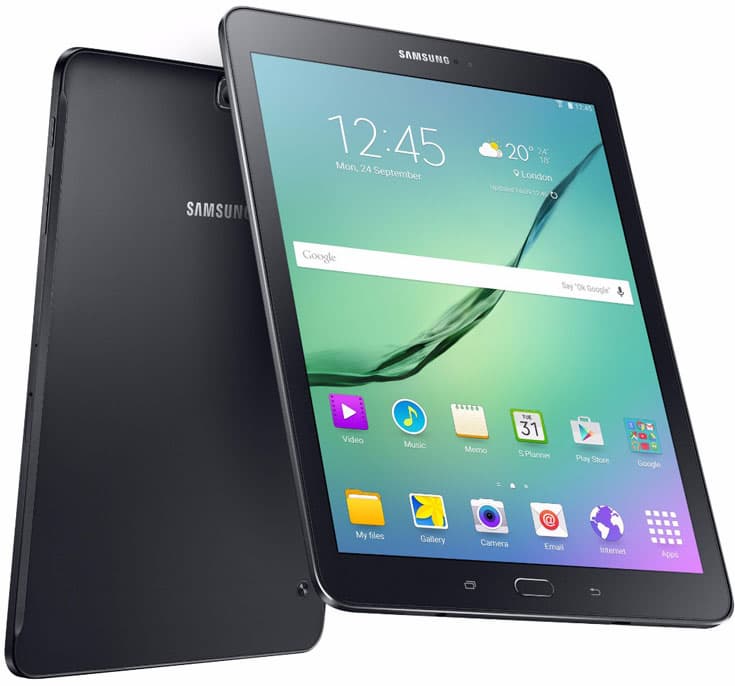 Линейка Samsung Galaxy Tab S2 включает две модели: с экраном размером 9,7 и 8 дюймов