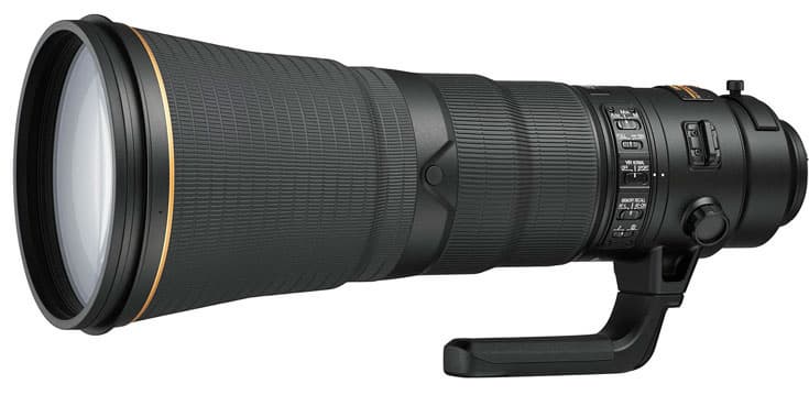 Продажи объективов AF-S Nikkor 600mm f/4E FL ED VR и AF-S Nikkor 500mm f/4E FL ED VR начнутся в середине этого месяца