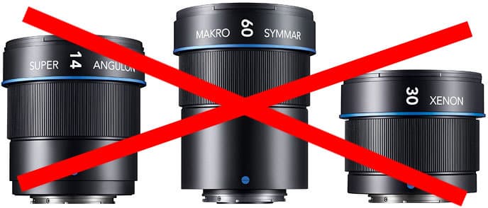 В Schneider-Kreuznach передумали выпускать объективы системы Micro Four Thirds