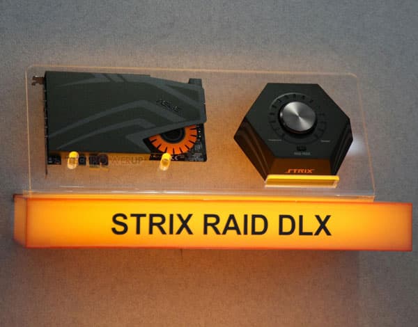 Звуковые карты Asus Strix Raid DLX и Strix Raid Pro будут комплектоваться внешним модулем