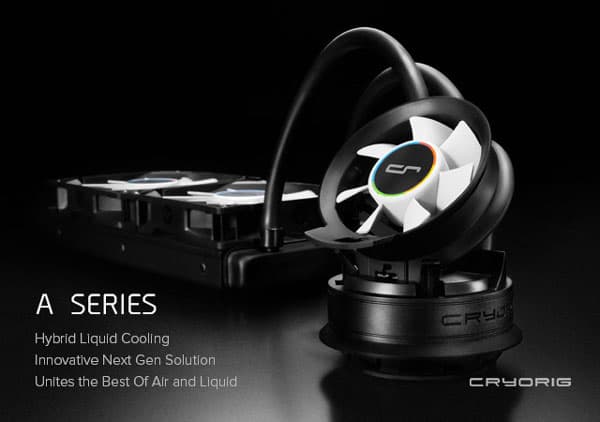 Гибридные системы охлаждения Cryorig A должны появиться в продаже этим летом