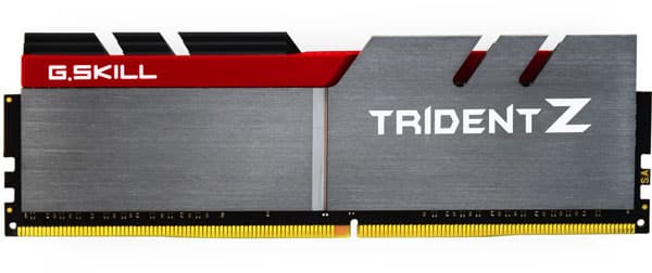 Интересной внешней чертой модулей DDR4 G.Skill Trident Z является цветная вставка в массивном алюминиевом радиаторе