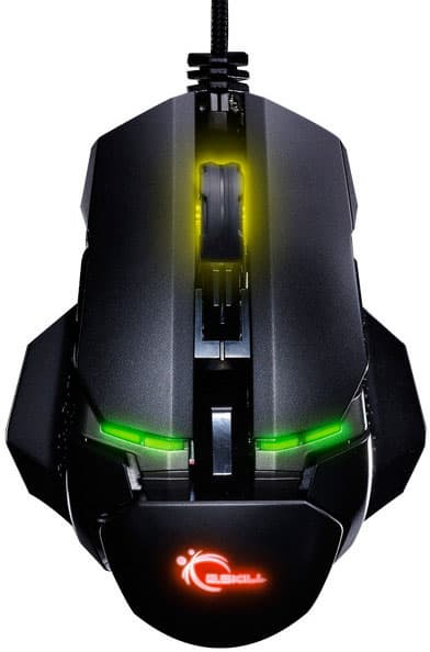 В мыши G.Skill Ripjaws MX780 RGB используется лазерный датчик Avago разрешением 8200 точек на дюйм